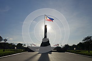 Rizal Park and Philippine Flag