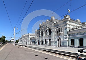 Rizhsky railway station (Rizhsky vokzal, Riga station) is one of the nine main railway stations in Moscow, Russia