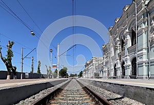 Rizhsky railway station (Rizhsky vokzal, Riga station) is one of the nine main railway stations in Moscow, Russia