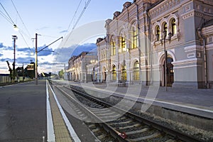 Rizhsky railway station Rizhsky vokzal, Riga station is one of the nine main railway stations in Moscow, Russia