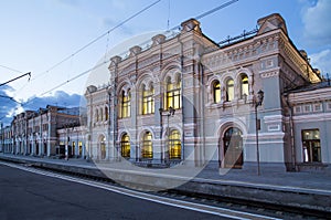 Rizhsky railway station Rizhsky vokzal, Riga station is one of the nine main railway stations in Moscow, Russia