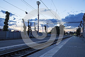 Rizhsky railway station Rizhsky vokzal, Riga station is one of the nine main railway stations in Moscow, Russia