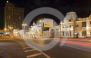 Rizhsky railway station Rizhsky vokzal, Riga station is one of the nine main railway stations in Moscow, Russia