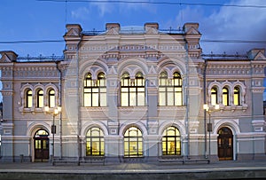 Rizhsky railway station Rizhsky vokzal, Riga station is one of the nine main railway stations in Moscow, Russia