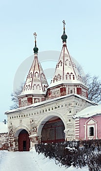 Rizopolozhensky Convent in Suzdal, Russia