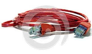 Rj45 computer crossover data cable