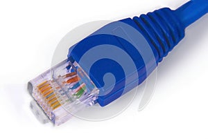 Rj45 - computer network connector photo