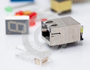 RJ45 and electronic part