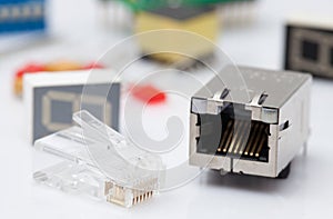 RJ45 and electronic part