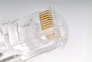 RJ45 plug photo