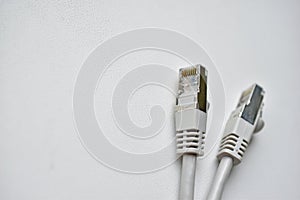 RJ45 Registered Jack is a special physical interface of a certain type that allows you to connect different devices to each