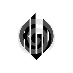 RLD circle letter logo design with circle and ellipse shape. RLD ellipse letters with typographic style. The three initials form a photo