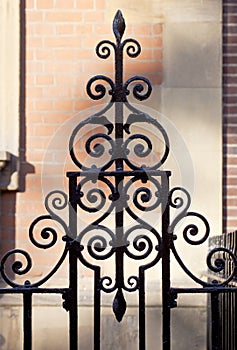 Rnate Wrought Iron Fencing.