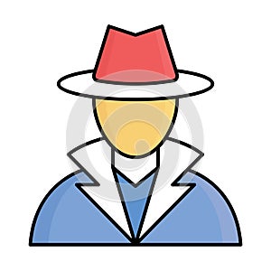 Avatar fill inside vector icon which can easily modify or edit