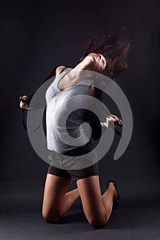 RnB woman dancer