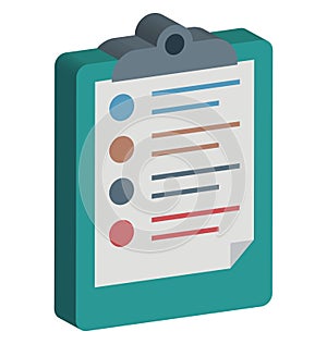 Divider Isolated Vector Icon Editable