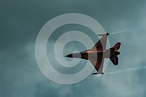 RNLAF F-16 Demo Team at RAF Fairford