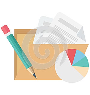 Project Isolated Color Vector Illustration Icon