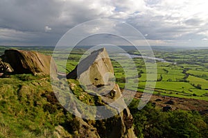 The Roaches in The Peak District, England