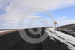 Road 923 near Studlagil Canyon, Jokuldalur, East Iceland