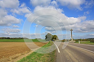 Road in Aisne, France