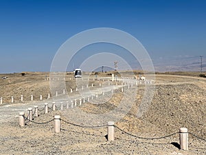Road in the Arava Desert