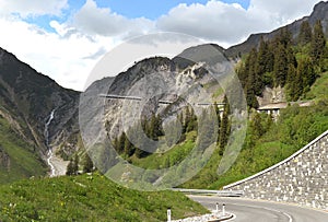 Road in Austrian mountains, Austria