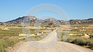 Road Bardenas Reales photo