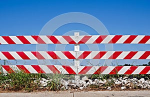 Road barrier photo