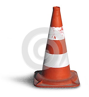 Road bollard traffic cone photo