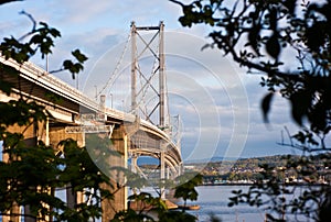 Road bridge across the Firth of Forth