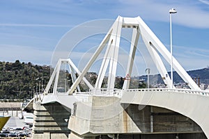 Road bridge in Barcelona