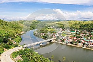 Road bridge on the island of Samar, Philippines