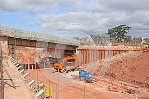 Road Bridge under construction