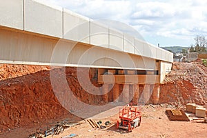 Road Bridge under construction