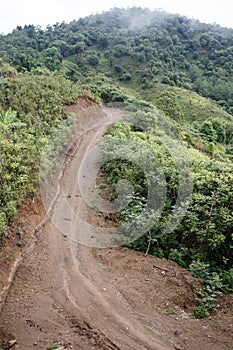 Road Through The Burma Mountains