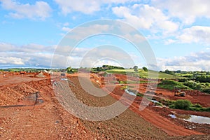 Road Bypass construction site