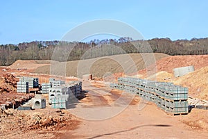 Road Bypass construction site