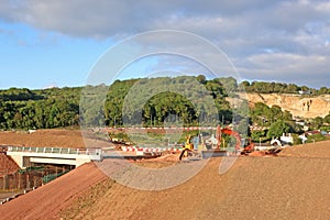 Road Bypass construction site