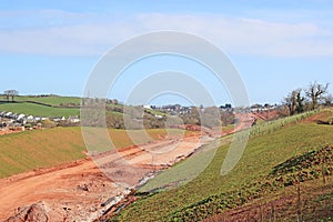 Road Bypass construction site