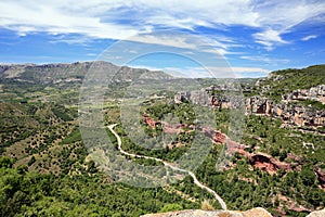 Road in the canyon