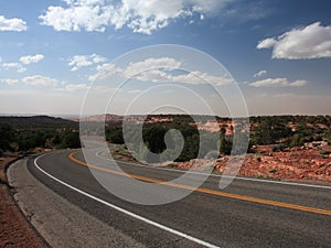 Road in Canyonlands