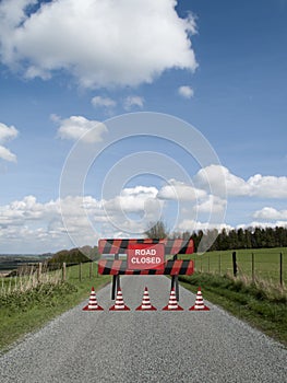 Road closed