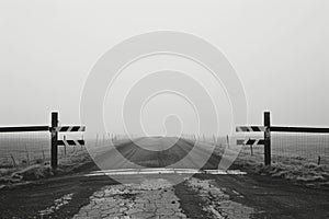 road closed ,caution for drivers