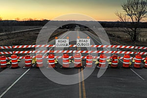 Road Closed Due to Flooding