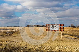 Road Closed Sign