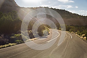 Road through Colorado National Monument