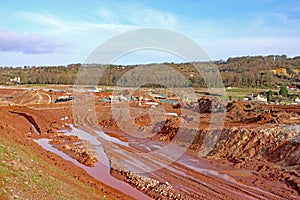 Road Construction Bypass Site