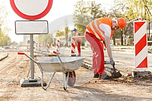 Road construction contractor