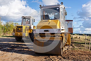 Road construction equipment